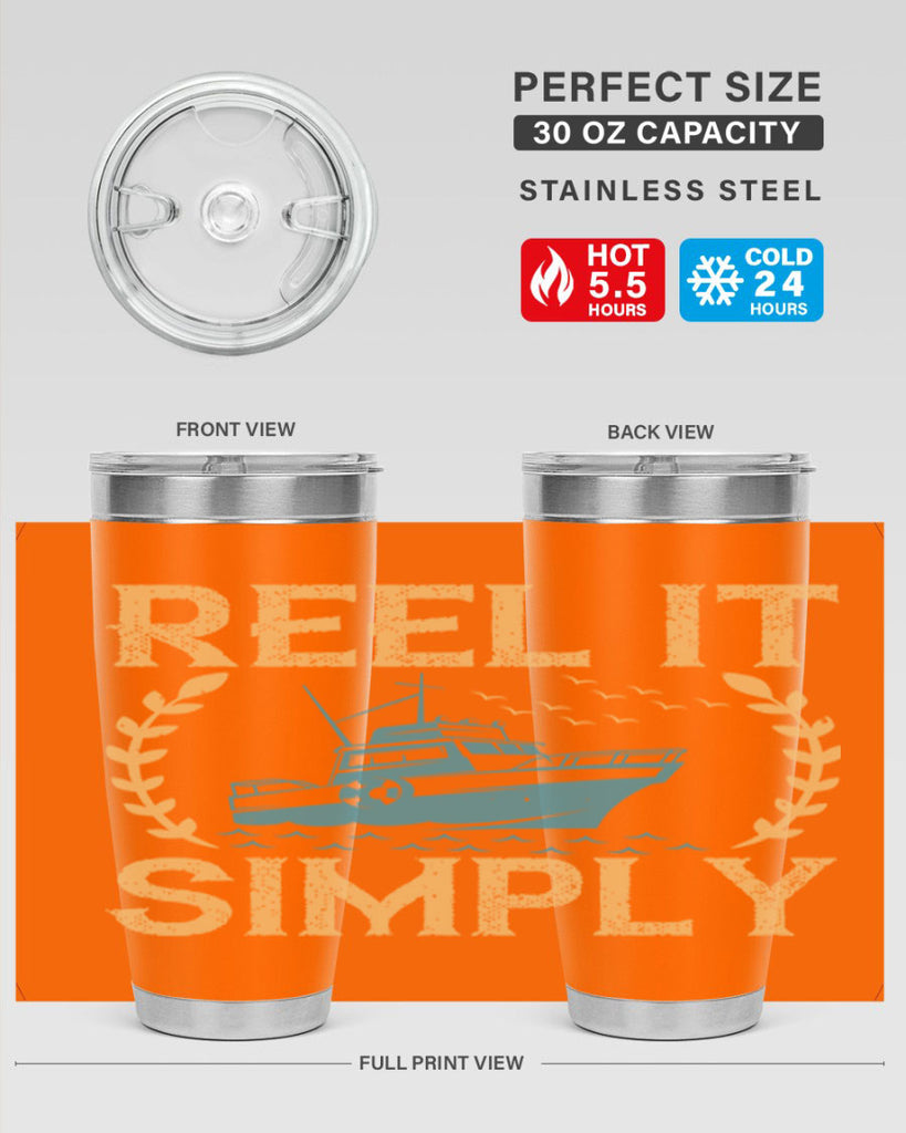 reel it simply 239#- fishing- Tumbler