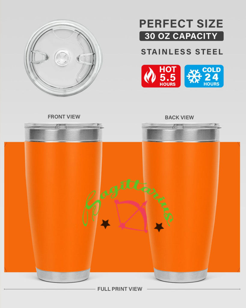 sagittarius 404#- zodiac- Tumbler