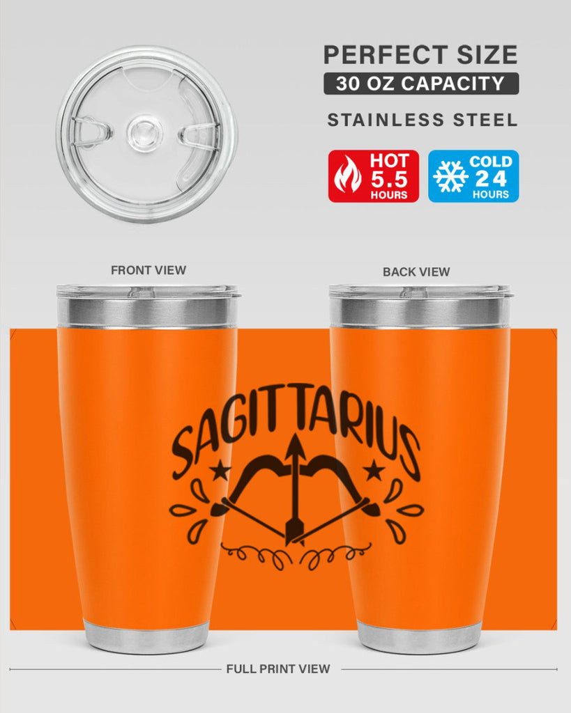 sagittarius 410#- zodiac- Tumbler