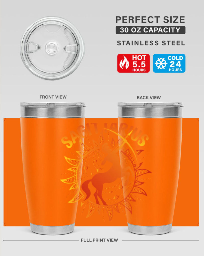 sagittarius 415#- zodiac- Tumbler