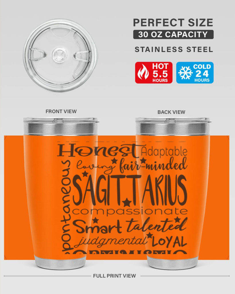 sagittarius 571#- zodiac- Tumbler