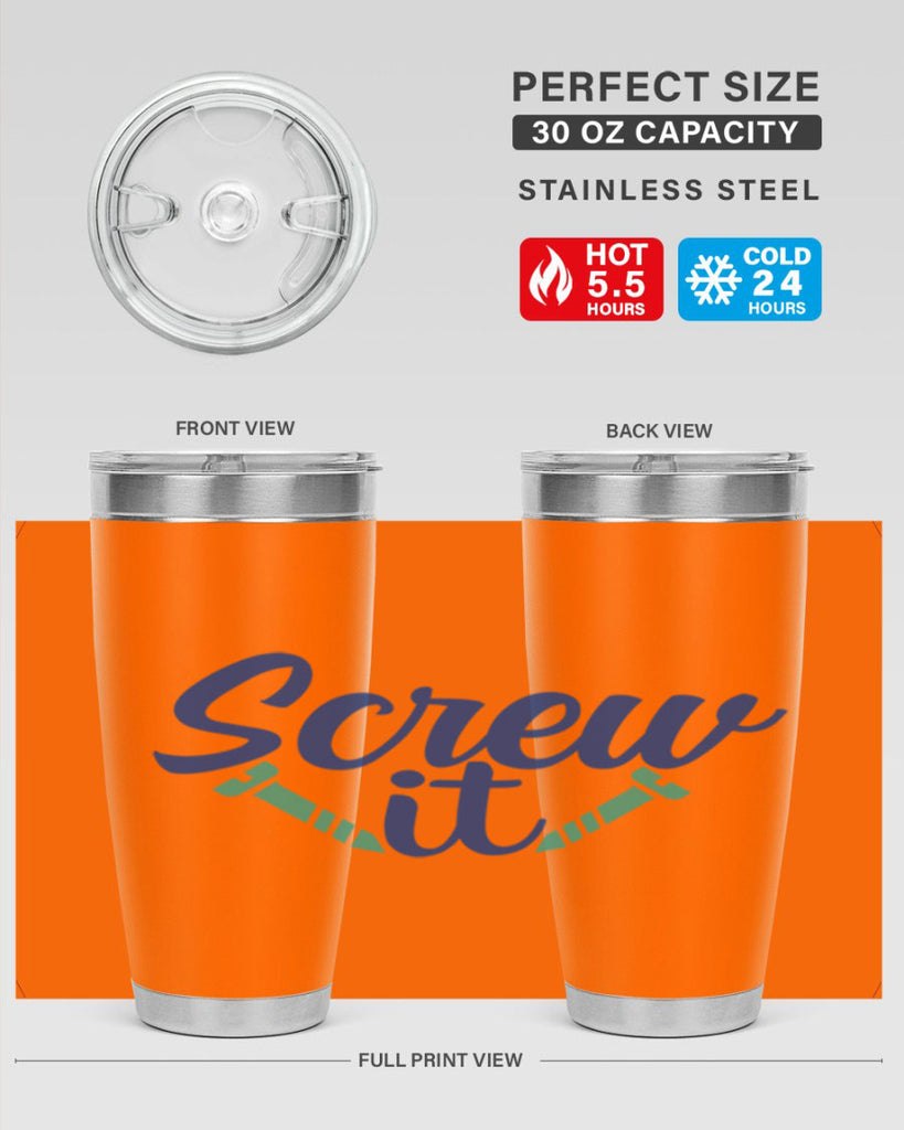 screw it 168#- wine- Tumbler