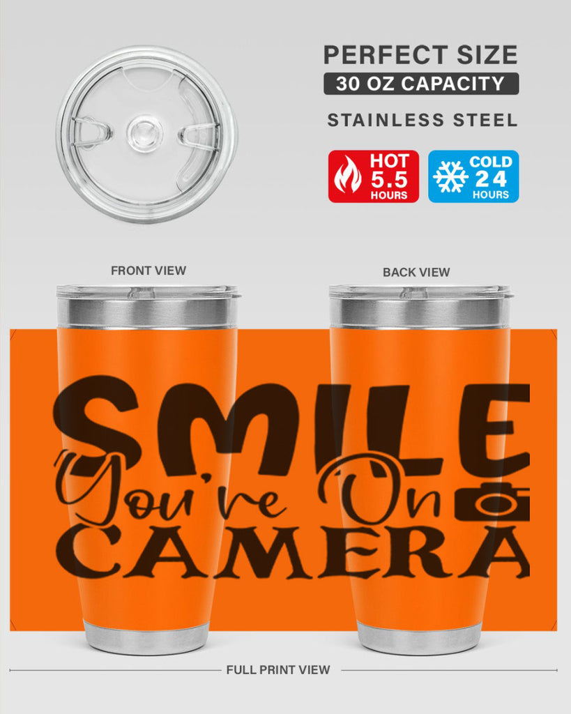 smile you’re on camera 51#- home- Tumbler