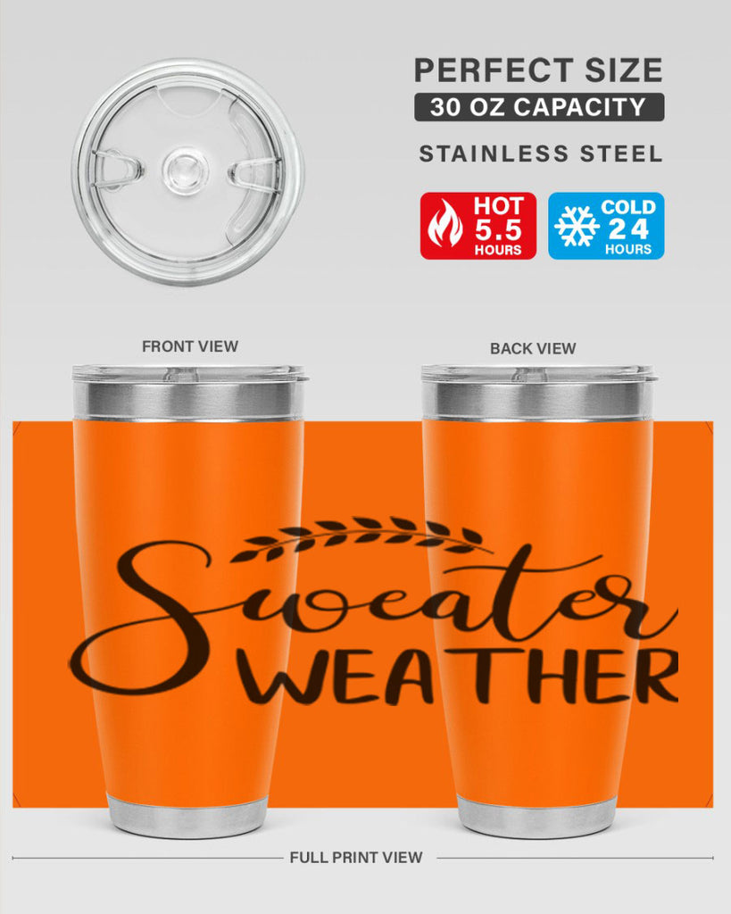 sweater weather 582#- fall- Tumbler