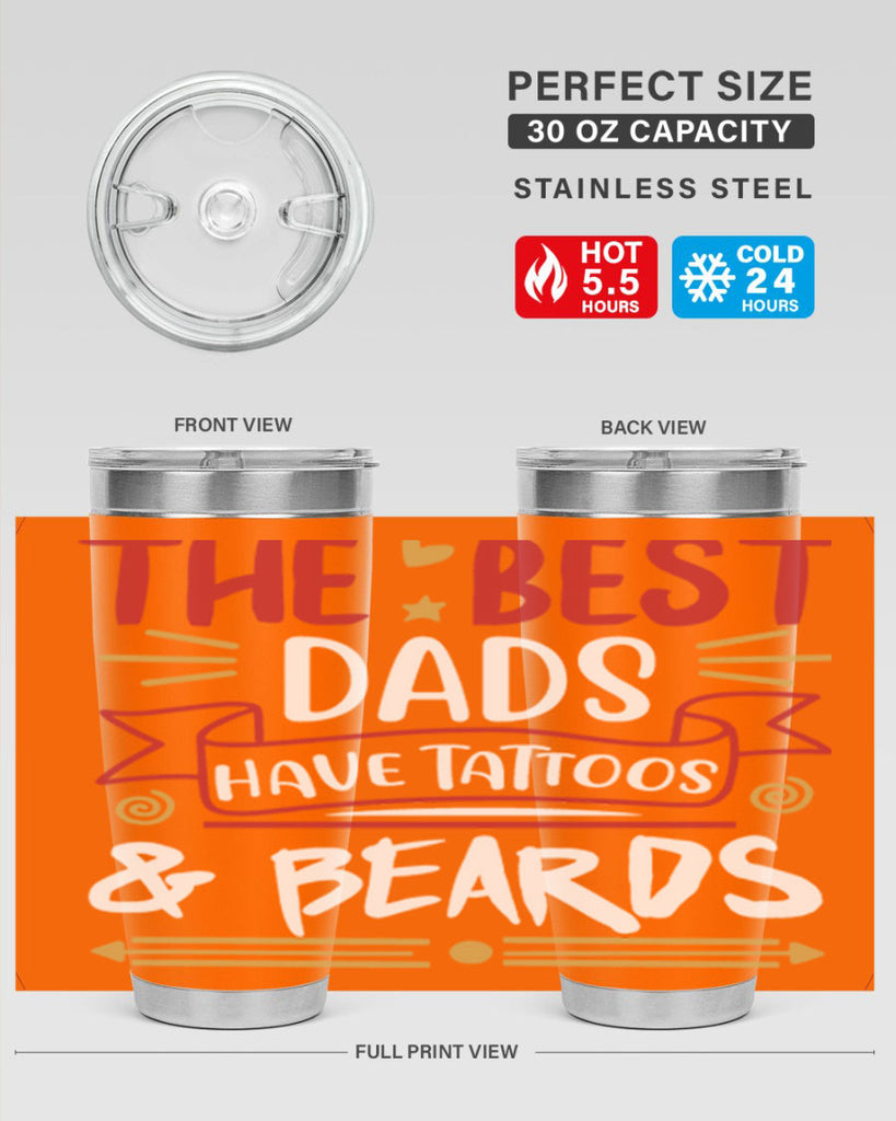 the best dads have tattoos beards 3#- fathers day- Tumbler