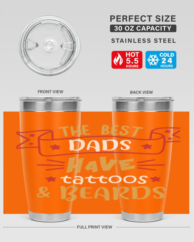 the best dads have tattoos beards 4#- fathers day- Tumbler