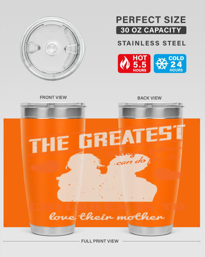 the greatest thing a father 162#- fathers day- Tumbler
