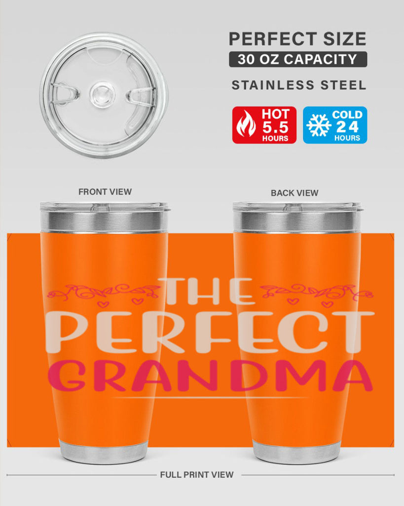 the perfect grandma 49#- mom- Tumbler