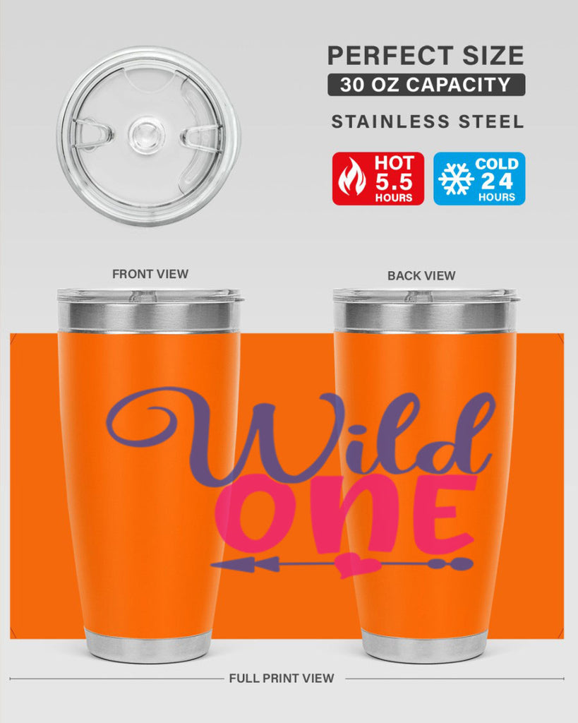 wild one 356#- mom- Tumbler