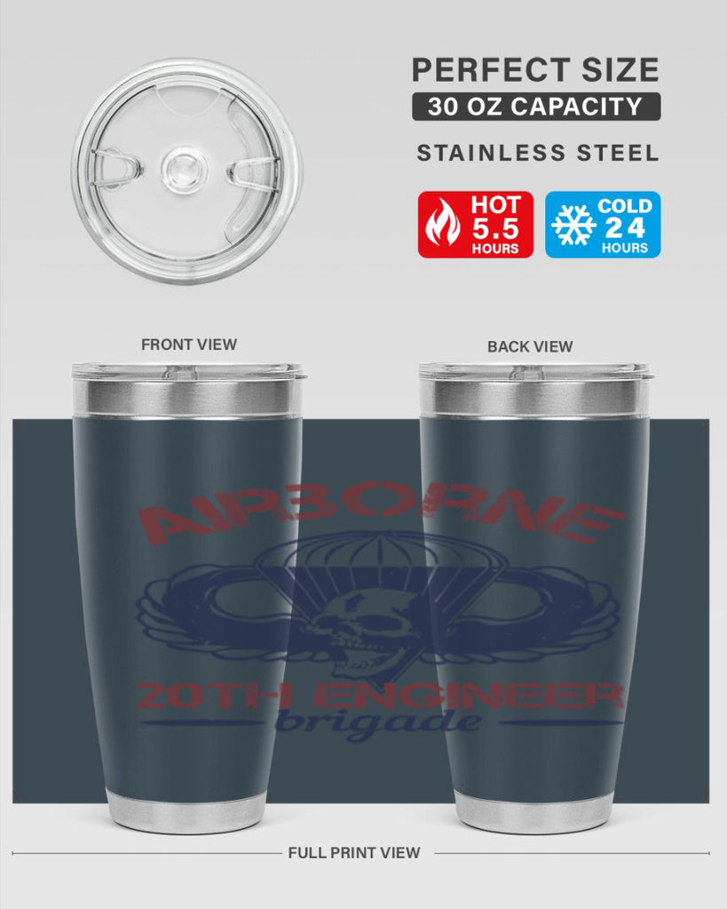 AIRBORNE TH ENGINEER BRIGADE Style 72#- engineer- tumbler