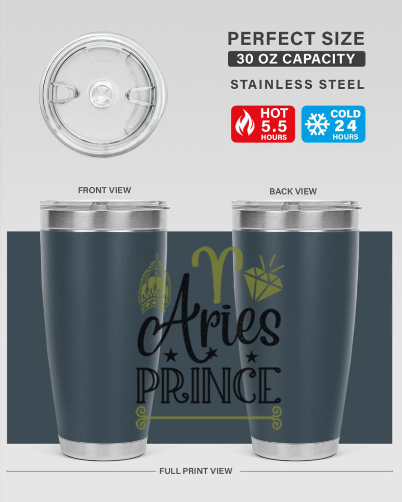 Aries prince 113#- zodiac- Tumbler