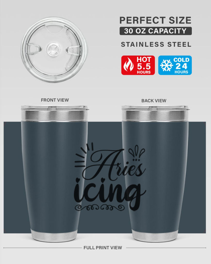 Ariesicing 105#- zodiac- Tumbler