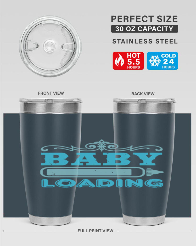 Baby Loading Style 49#- baby shower- tumbler