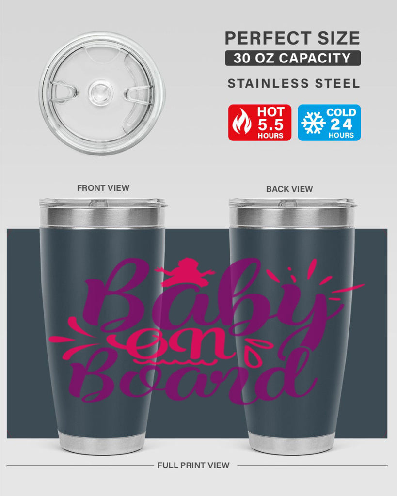 Baby On Board Style 289#- baby- tumbler