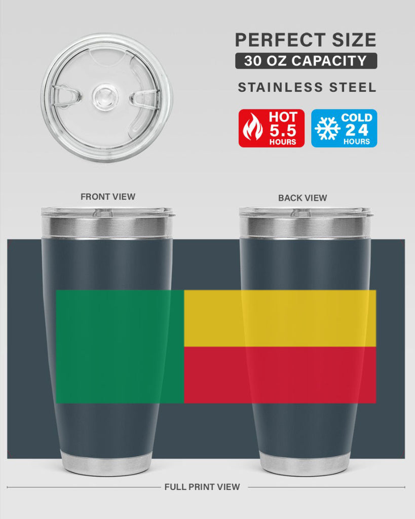 Benin 179#- world flags- Tumbler