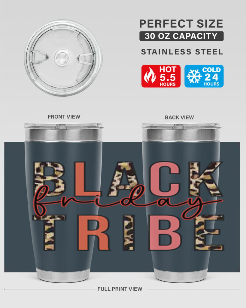 Black friday tribe 46#- fall- Tumbler