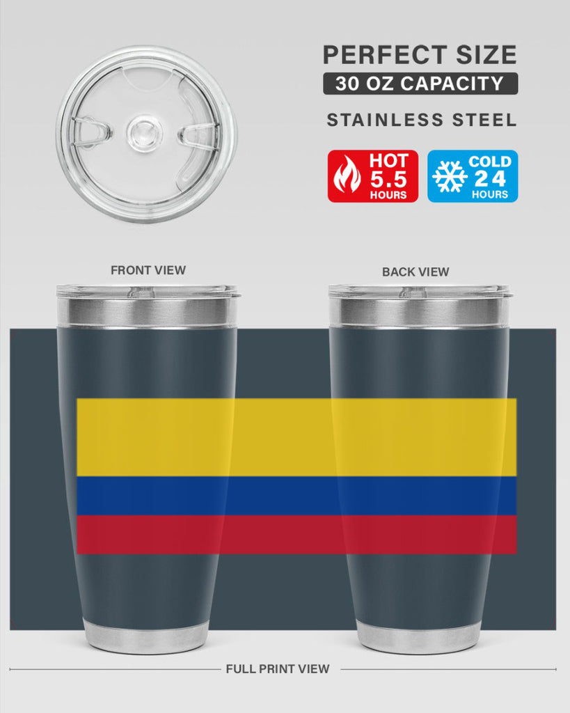 Colombia 161#- world flags- Tumbler