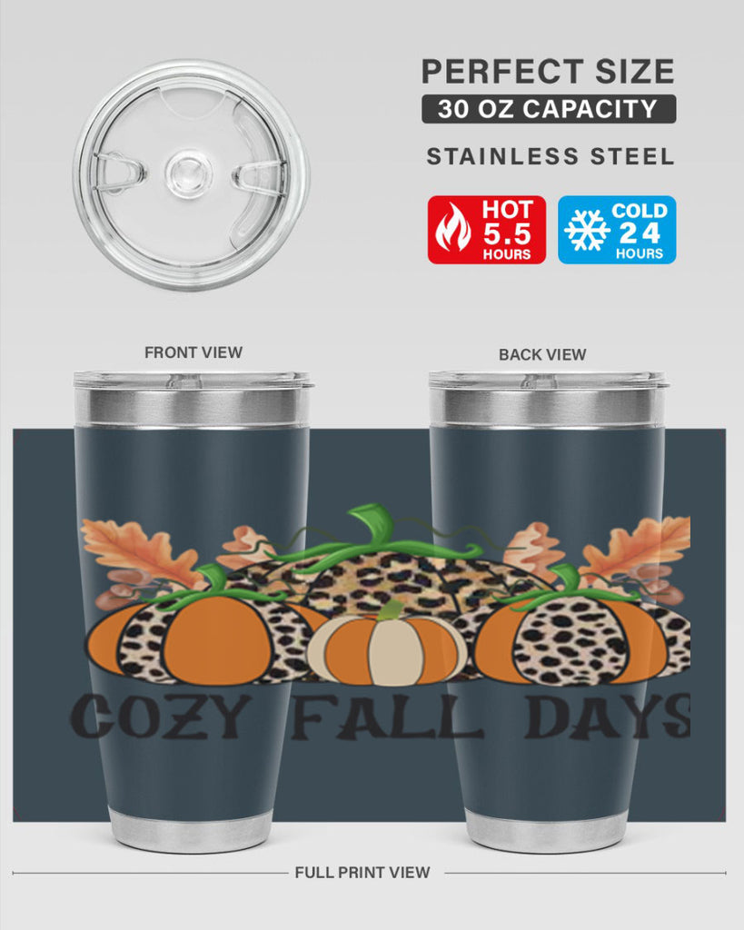 Cozy fall days 61#- fall- Tumbler