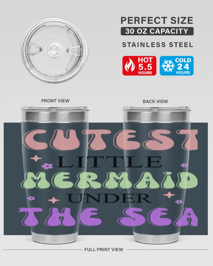 Cutest Little Mermaid Under The 99#- mermaid- Tumbler