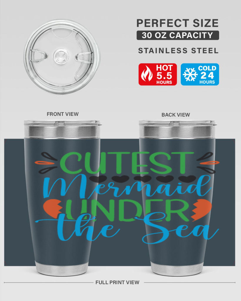 Cutest Mermaid Under The Sea 109#- mermaid- Tumbler