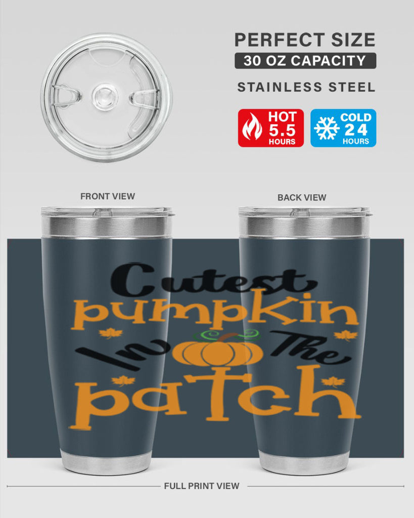 Cutestpumpkininthepatch 66#- fall- Tumbler