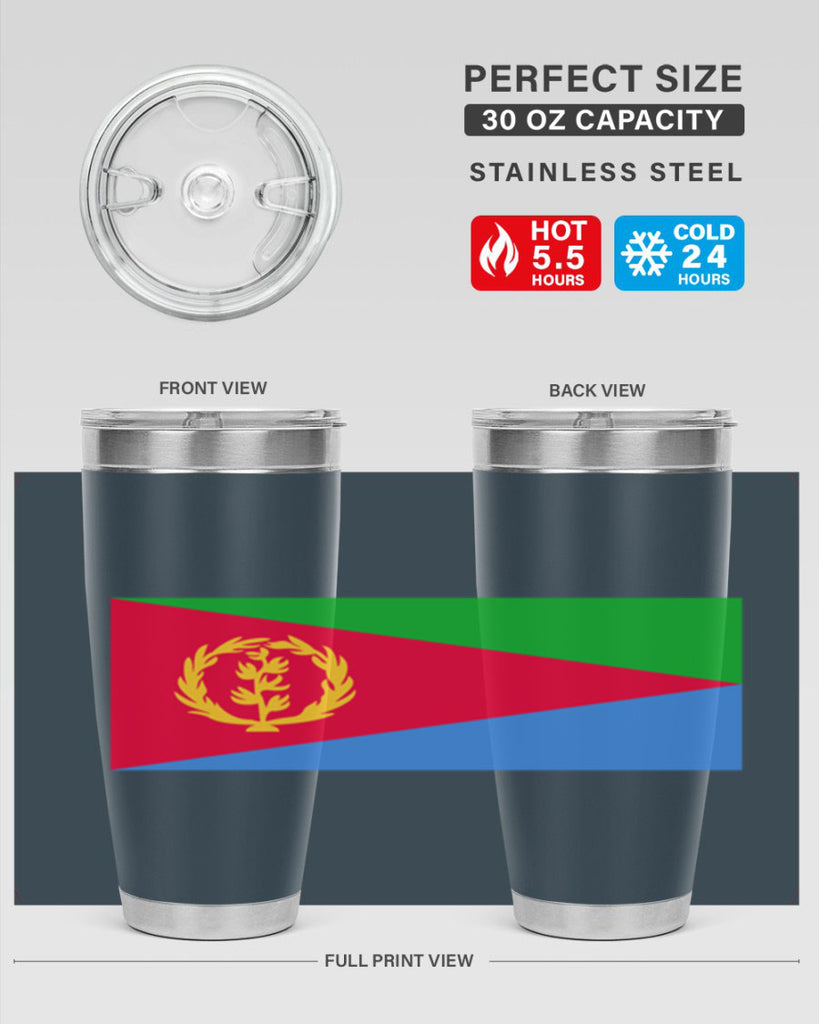 Eritrea 143#- world flags- Tumbler