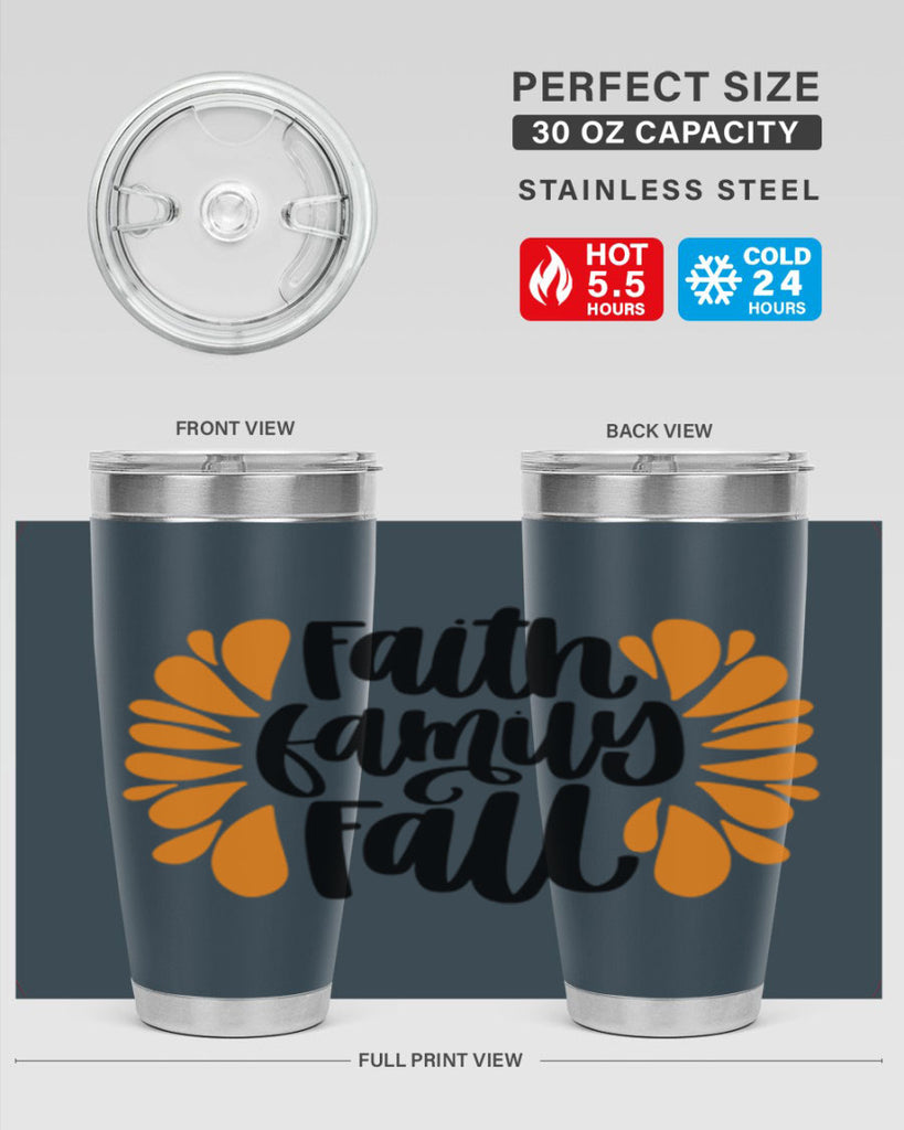 Faith Family Fall 481#- fall- Tumbler