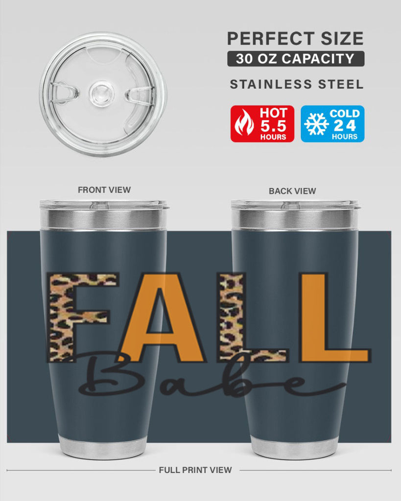Fall Babe 87#- fall- Tumbler