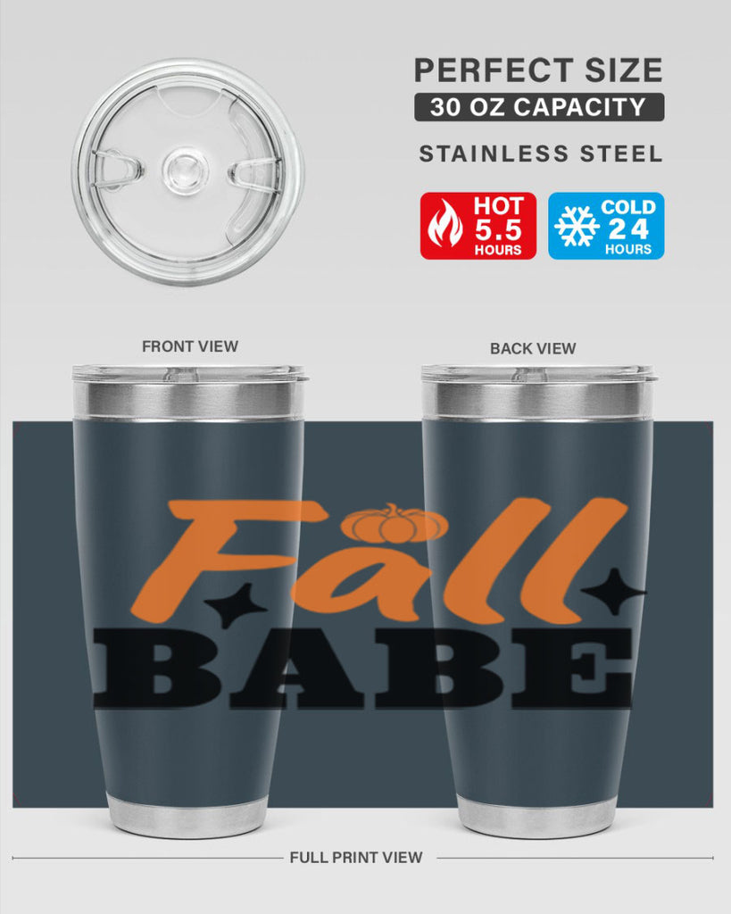 Fall Babe 89#- fall- Tumbler