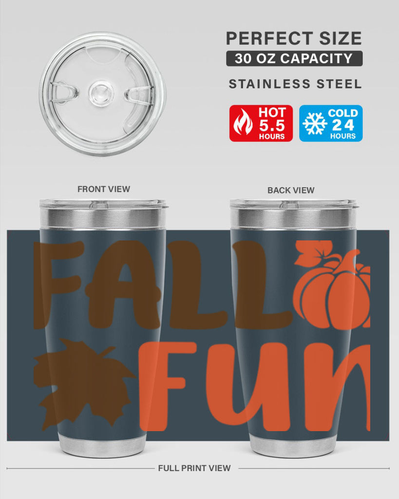 Fall Fun 102#- fall- Tumbler