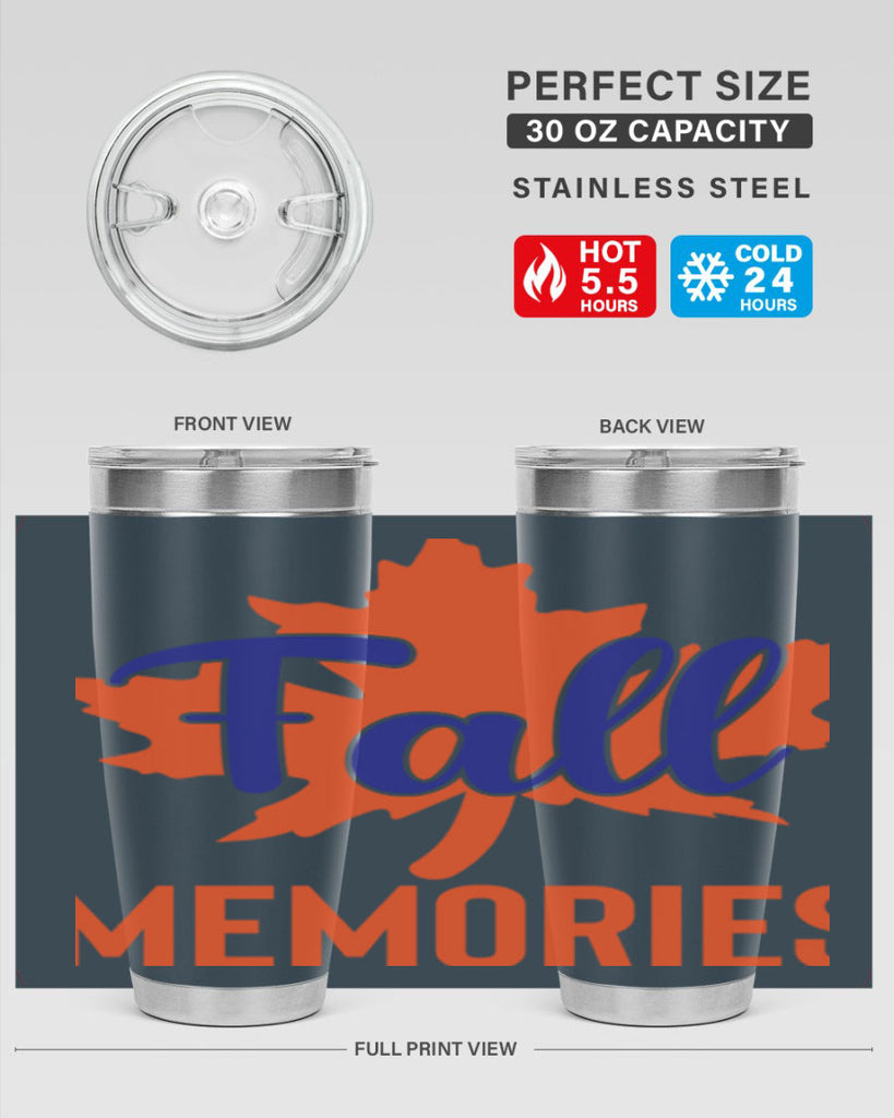 Fall Memories 124#- fall- Tumbler