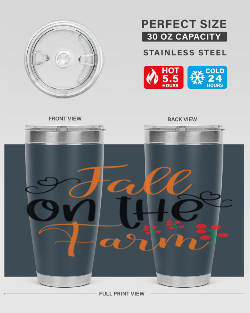 Fall On The Farm 125#- fall- Tumbler