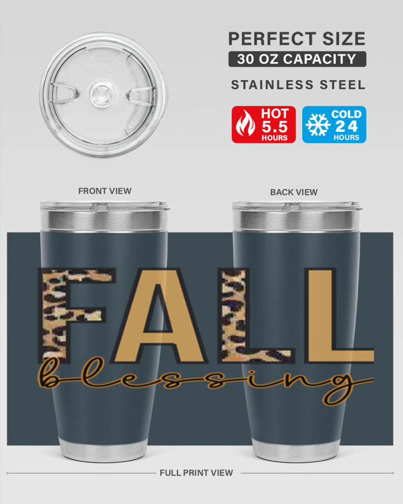 Fall blessing 90#- fall- Tumbler