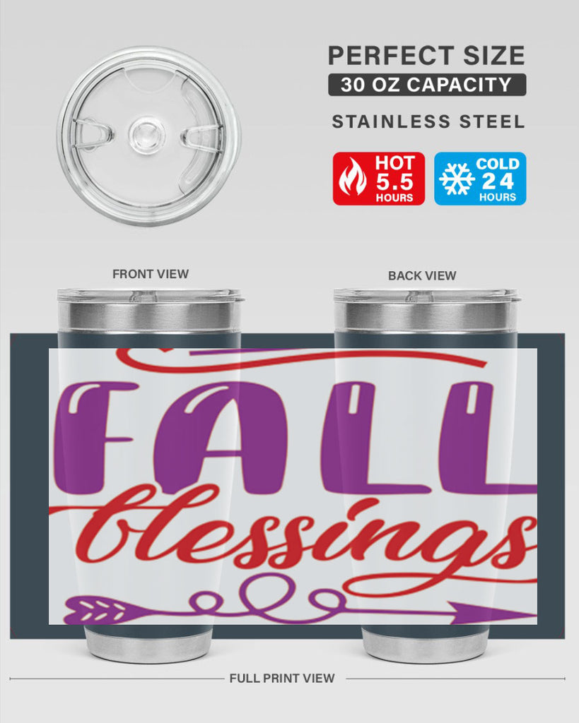 FallBlessingsdesign 146#- fall- Tumbler