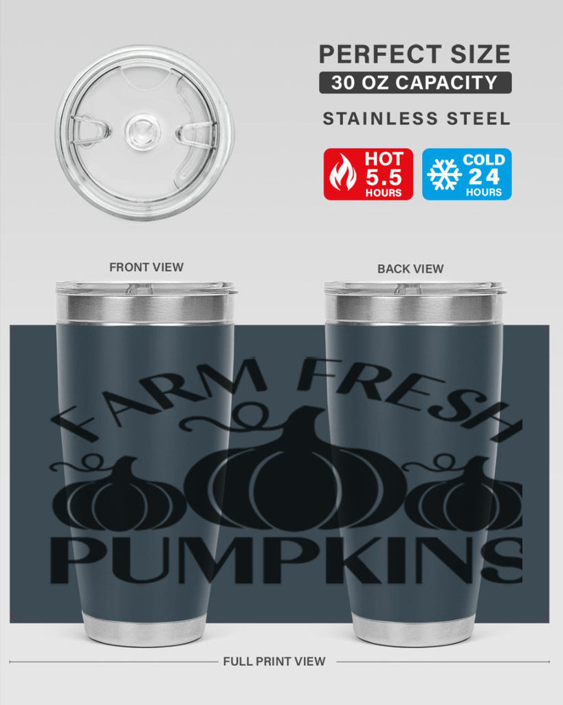 Farm Fresh Pumpkins 176#- fall- Tumbler