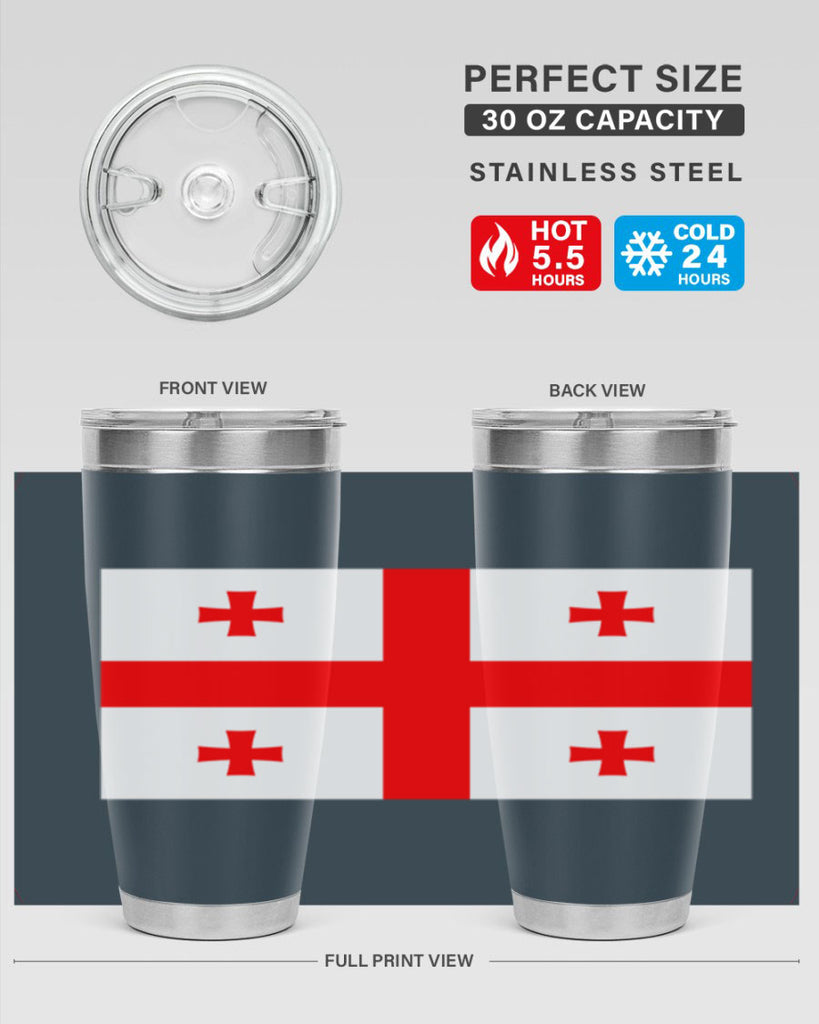 Georgia 134#- world flags- Tumbler