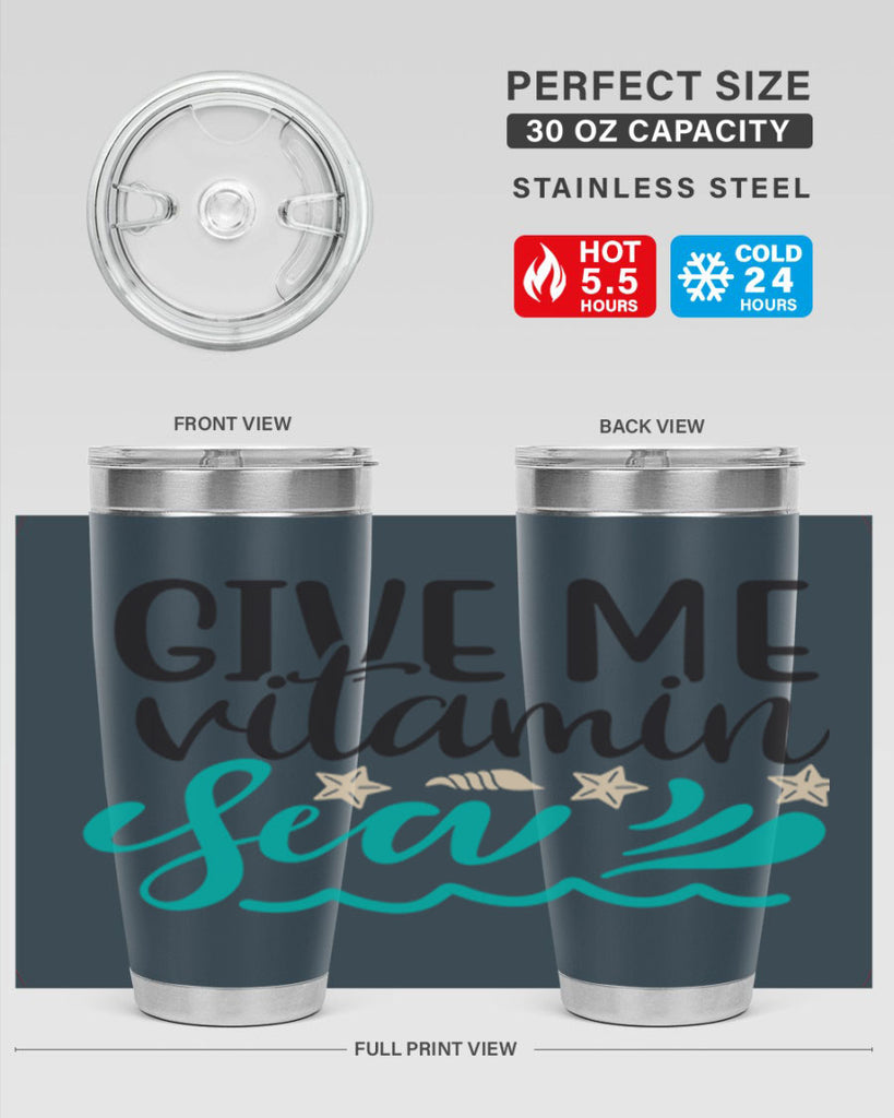 Give me vitamin sea 190#- mermaid- Tumbler