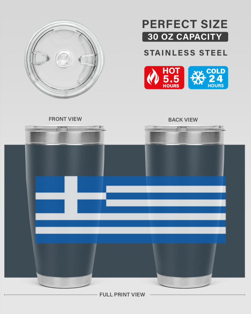 Greece 131#- world flags- Tumbler