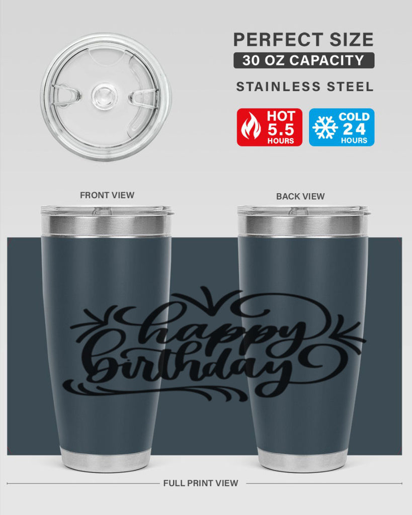 Happy Birthday Style 5#- birthday- tumbler