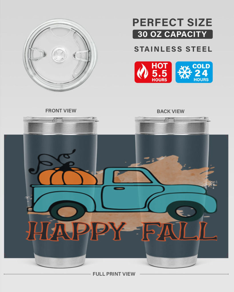 Happy Fall 220#- fall- Tumbler