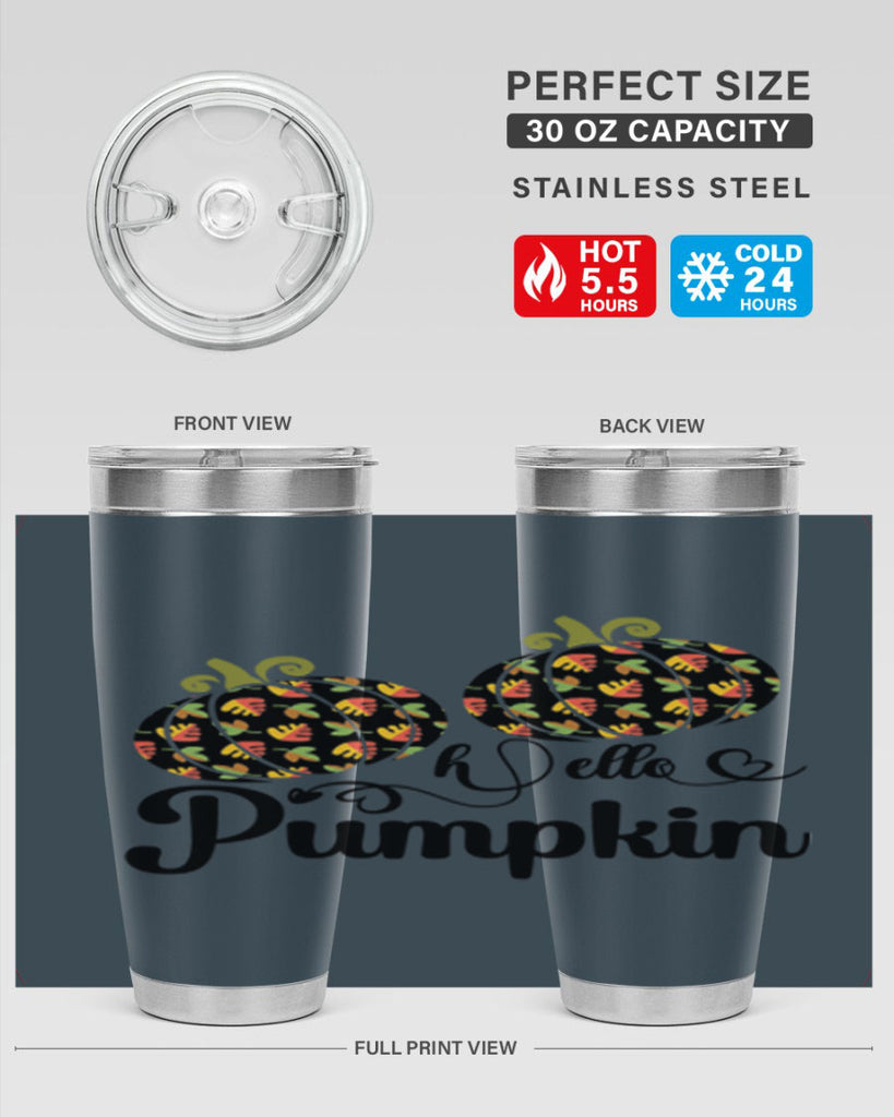 Hellopumpkin 300#- fall- Tumbler
