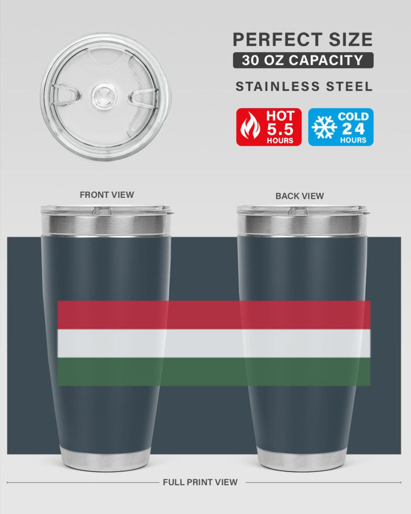 Hungary 123#- world flags- Tumbler