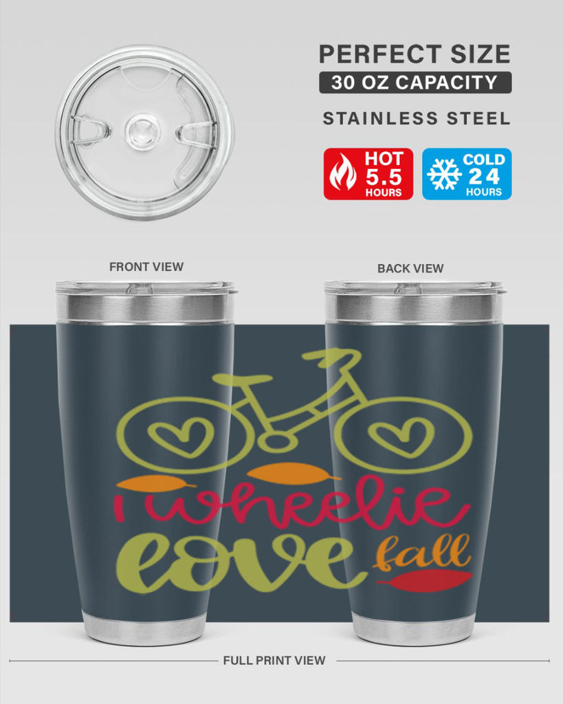 I Wheelie Love Fall 342#- fall- Tumbler