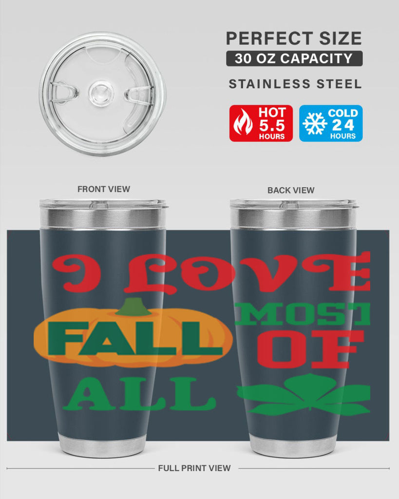 ILOVEFALLMOSTof 346#- fall- Tumbler