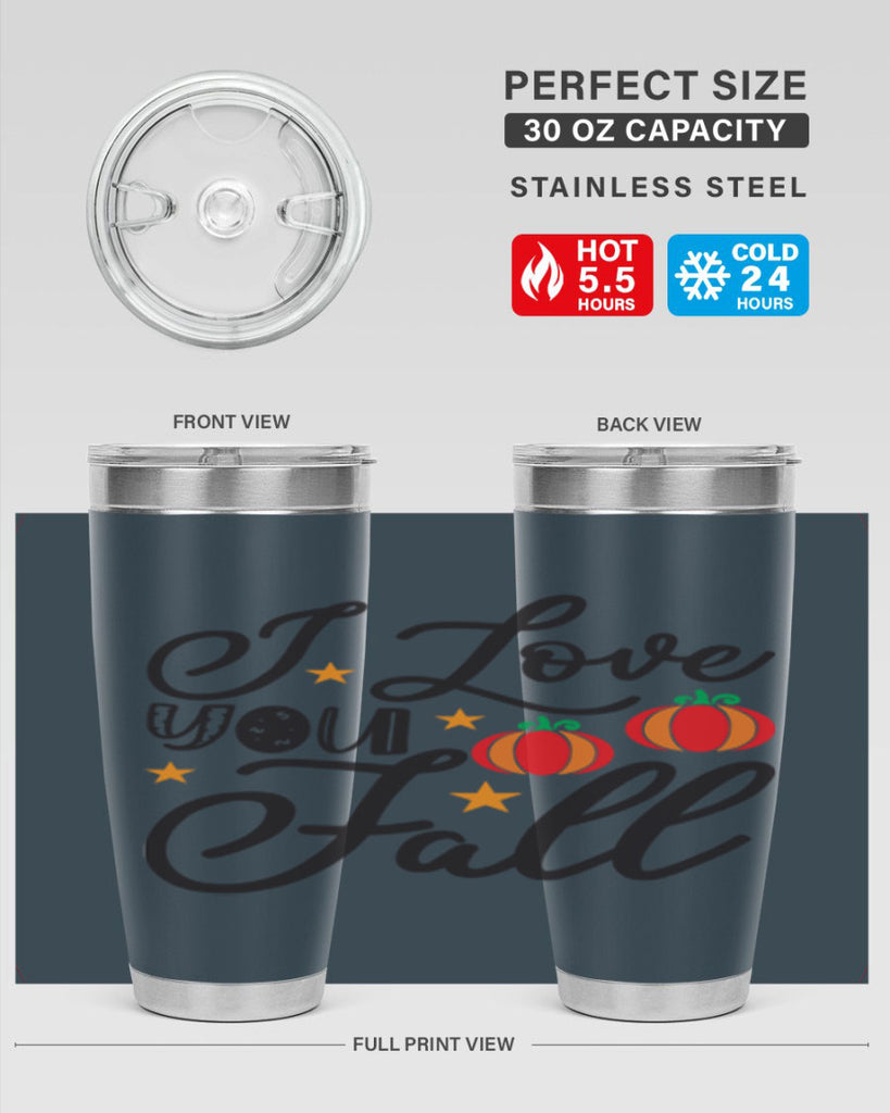 Iloveyoufall 350#- fall- Tumbler