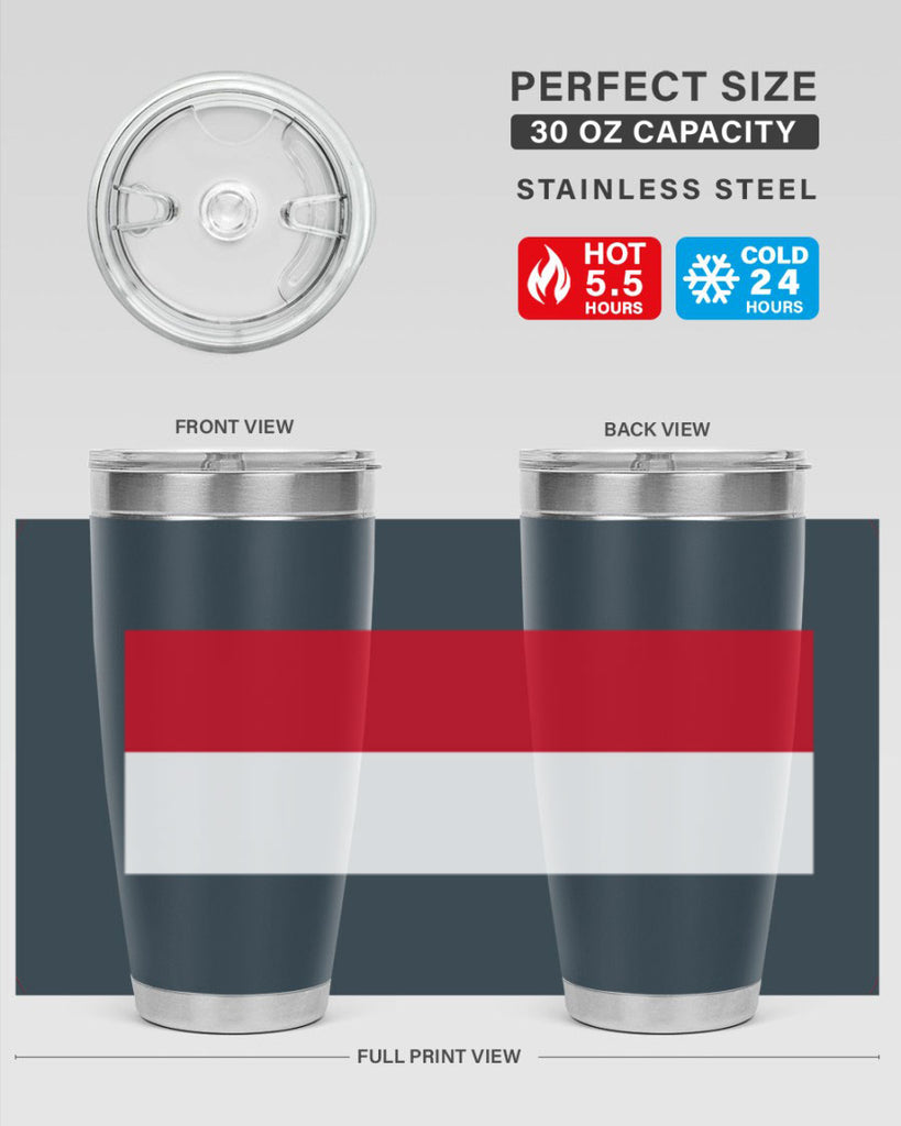 Indonesia 120#- world flags- Tumbler