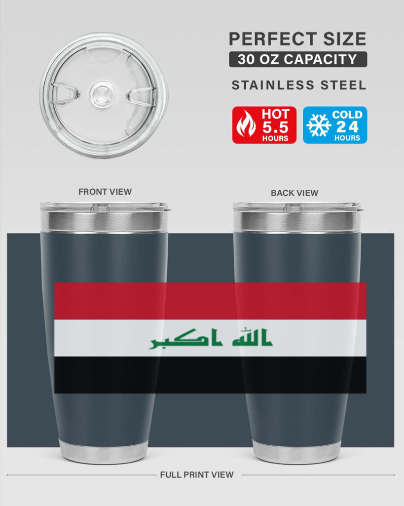 Iraq 118#- world flags- Tumbler