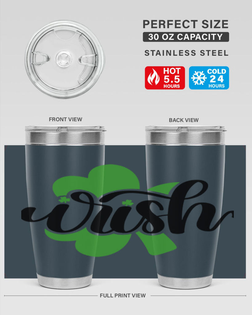 Irish Style 82#- St Patricks Day- Tumbler