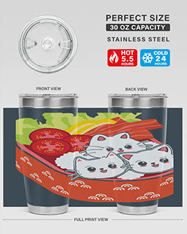 Kawaii Cat Boxed Lunch Anime Anime 266#- anime- Tumbler