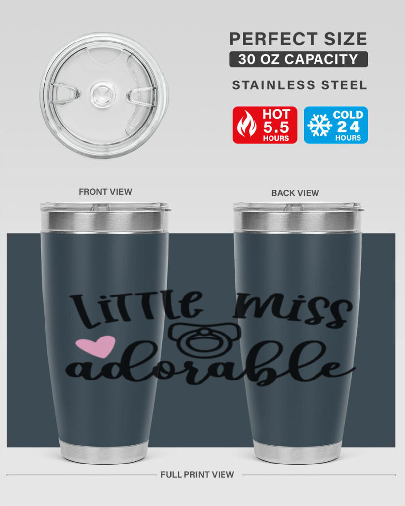 Little Miss Adorable Style 59#- baby- tumbler